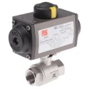 RS PRO Ball Type Pneumatic Actuated Valve 1000 psi BSP Female 3/4 in 760-5659