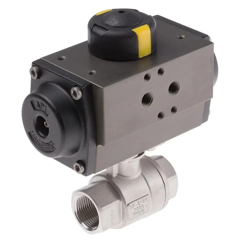 RS PRO Ball Type Pneumatic Actuated Valve 1000 psi BSP Female 3/4 in 760-5659