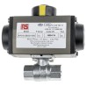 RS PRO Ball Type Pneumatic Actuated Valve 40 bar BSP Female 1/4 in 760-5598
