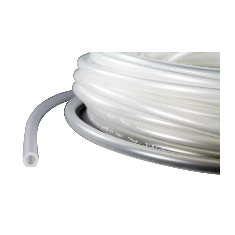 Saint-Gobain Industrial & Consumer Solutions Thermoplastic Elastomer Flexible Tubing 8 mm ID, 11.1 mm OD, Clear, 15 AN800022