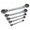 Bahco 5-Piece Ratchet Spanner Set 8 x 9 to 34 x 36 mm S4RM/5T