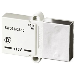 Eaton Network Termination 8-Pin, Supply Current 17mA, Operating Temperature -25°C to 55°C, 48.5mm Length 116020 SWD4-RC8-10