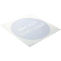 RS PRO Vinyl Fire Safety Sign With English Text Fire Exit Keep Clear Self-Adhesive 763-1945