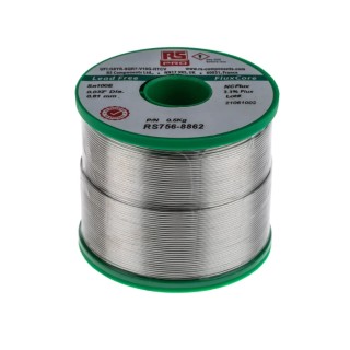 RS PRO Lead Free Solder Wire 0.81 mm Diameter, 228 °C Melting Point 756-8862