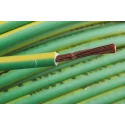 RS PRO 2.5 mm² Yellow Green Hook Up Wire, 13 AWG, 50/0.25 mm Strands, 100 m, Cross-Linked Low Smoke 763-7643