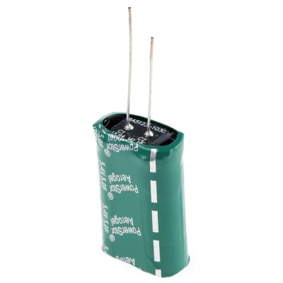 Eaton Supercapacitor 5 F Capacitance 5.4V DC Through Hole Cylindrical PHV-5R4V505-R