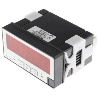 Baumer Digital Panel Multifunction Meter for Temperature, Resistance, Current, Voltage, LED Display, 45 mm x 93 mm PA408