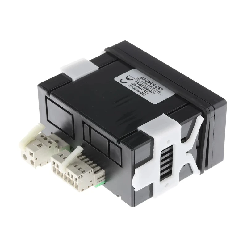 Baumer Digital Panel Multifunction Meter for Temperature, Resistance, Current, Voltage, LED Display, 45 mm x 93 mm PA408