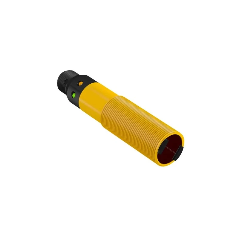 Banner Diffuse Photoelectric Sensor Barrel Detection Range 0 to 100 mm PNP Output IP69K S18SP6FF100Q