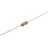 RS PRO Non-Resettable Axial Fuse 1A 125 V AC 125 V DC Epoxy Coated Body 7649469P