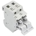 Eaton 32A Rail Mount Fuse Holder for 10 x 38 mm, 2P-Pole, 690V ac CHM2DU