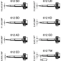 Ersa 0.7 x 2.4 mm Chisel 49 mm Soldering Iron Tip for use with Tech Tool 0612KDLF/SB