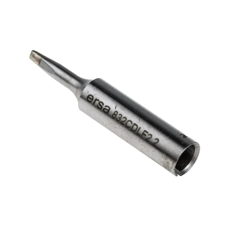 Ersa 1 x 2.2 mm Chisel 46 mm Soldering Iron Tip for Power Tool 0832CDLF/SB
