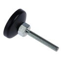 RS PRO Adjustable Pivot Foot with M10 Thread for 10 mm Tube Diameter and 6 mm Groove 767-5840