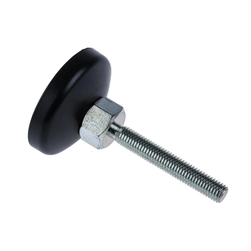 RS PRO Adjustable Pivot Foot with M10 Thread for 10 mm Tube Diameter and 6 mm Groove 767-5840