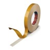 Tesa White Double Sided PE Foam Tape 19mm Width x 25m Length, 1.05mm Thickness, Synthetic Rubber Adhesive 64958-00003-00