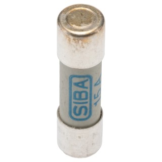 SIBA 15A Ceramic Cartridge Fuse 10 x 38 mm 600V dc URZ Series 5022526.15
