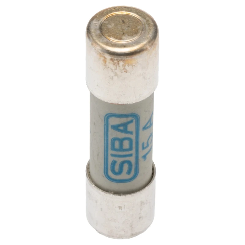 SIBA 15A Ceramic Cartridge Fuse 10 x 38 mm 600V dc URZ Series 5022526.15