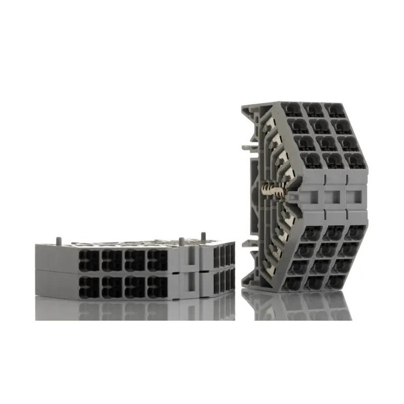 Weidmüller P Series 4-Level DIN Rail Terminal Block Grey 1.5mm² Push-in Termination 250V 17.5A 1173890000
