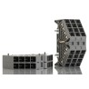 Weidmüller P Series 4-Level DIN Rail Terminal Block Grey 1.5mm² Push-in Termination 250V 17.5A 1173890000