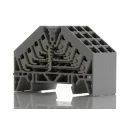 Weidmüller P Series 4-Level DIN Rail Terminal Block Grey 1.5mm² Push-in Termination 250V 17.5A 1173890000