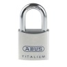 ABUS Keyed Titalium Weatherproof Padlock 50 mm Body, 9.5 mm Shackle Diameter 80TI/50