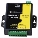 Brainboxes Server Serial Device Server 1 Port, 10/100 Base-Tx Ethernet, 1 MBd Baud Rate ES-020