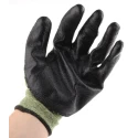 Ansell ActivArmr Green Kevlar Work Gloves Size 10 Neoprene Coated 80813100