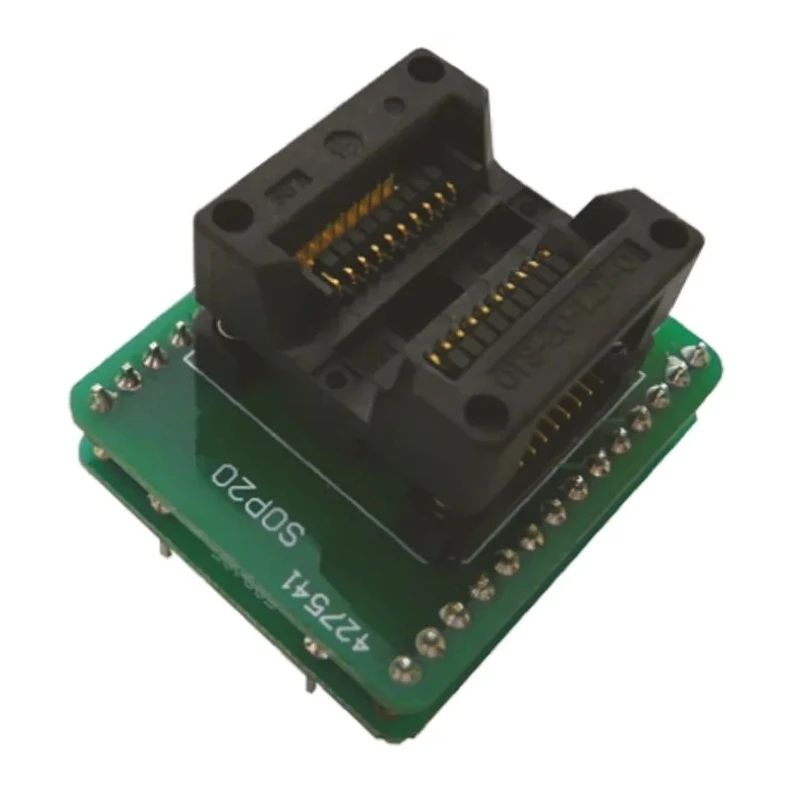 Seeit Chip Programming Adapter Socket Adapter for M25P80, M25P40, AT25128, AT25256 ADA-SO20-200