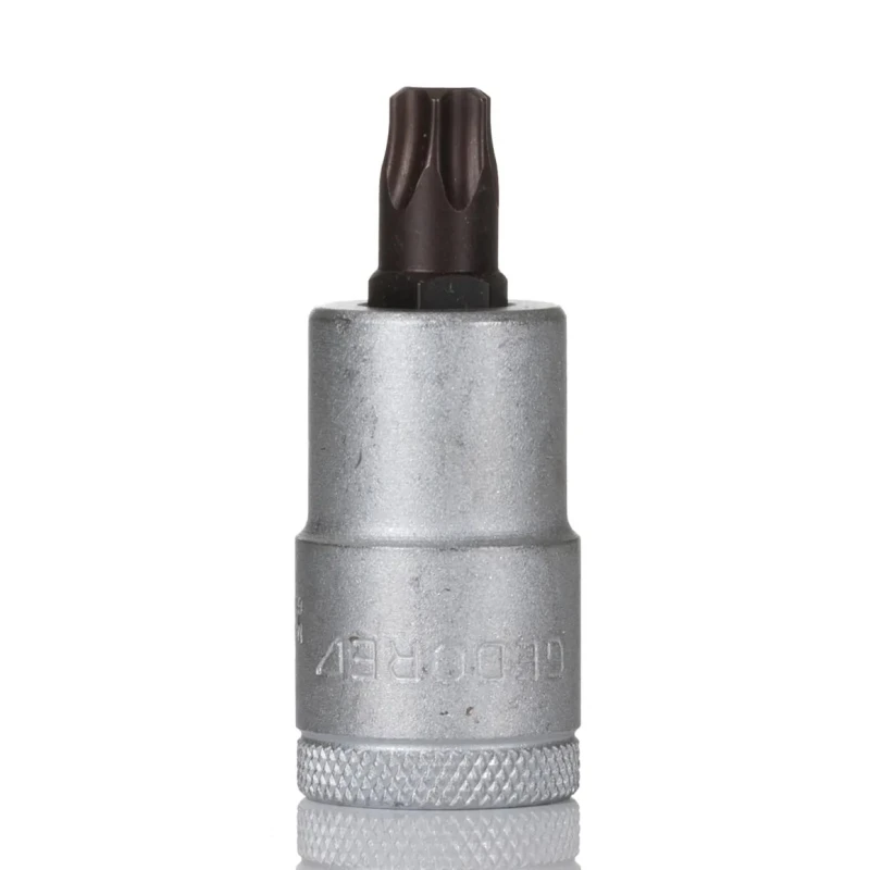 Gedore Screwdriver Bit Vanadium Steel 1/2 in Square Drive T50 Size 55mm Overall Length ITX 19 T50