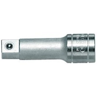 Gedore 1/2 in Square Drive Extension Socket, 76mm Overall Length, Vanadium Steel, Chrome Finish 1990-3