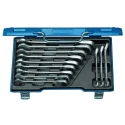 Gedore 12-Piece Ratchet Spanner Set 8 to 19 mm Vanadium Steel Chrome Finish 7 UR-012