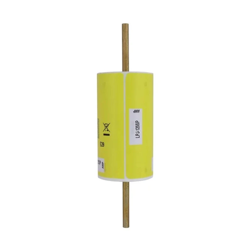 Eaton Centred Tag Fuse 125A Current Rating 1.5 x 5.75 in 600V AC Time Delay Dual Element LPJ-125SP