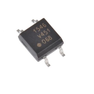 Vishay Solid State Relay Surface Mount 0.12 A Load 350 V AC/DC Load 1.5V Control LH1546AEFTR