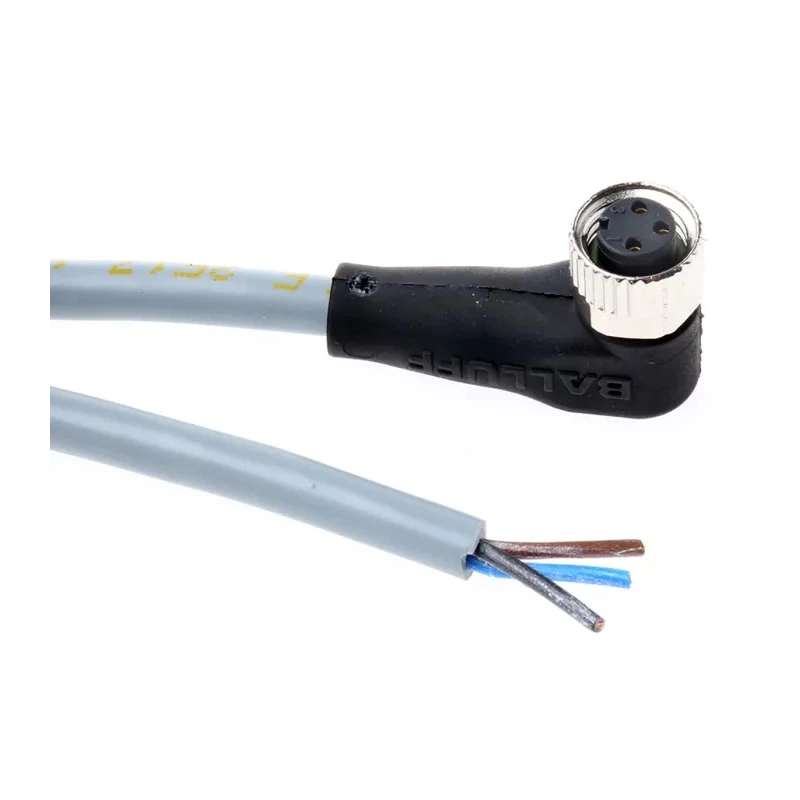 BALLUFF Sensor Actuator Cable Female 3 Way M8 Right Angle to Male 34 Way Unterminated 60V BCC M323-0000-10-001-VX8334-050