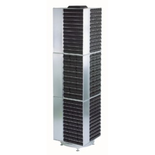 Raaco 12 Drawer ESD Storage Cabinet Turntable Storage 680mm Width 1.76m Height 102568