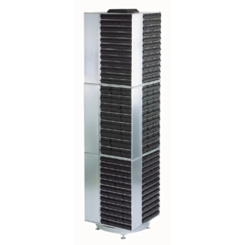 Raaco 12 Drawer ESD Storage Cabinet Turntable Storage 680mm Width 1.76m Height 102568
