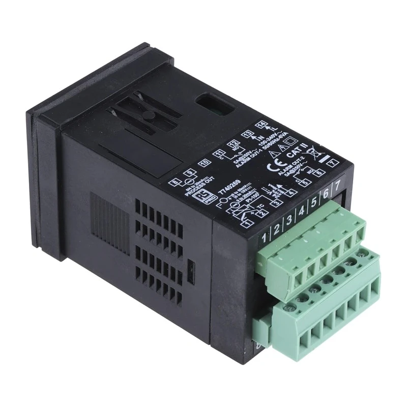 Eurotherm Head, Push Fit PID Temperature Controller, 3 Output Relay 240V AC On-Off 774-0269