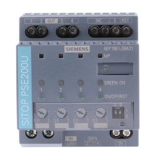 Siemens Selectivity Module SITOP PSE200U Series Power Supply Accessory 24V DC 
