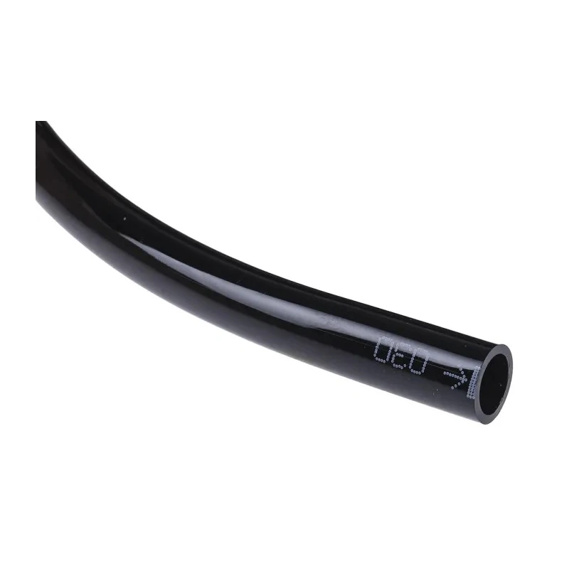 RS PRO Compressed Air Pipe Black Polyurethane 10 mm Diameter 30 m Length 8 bar Pressure 774-7052