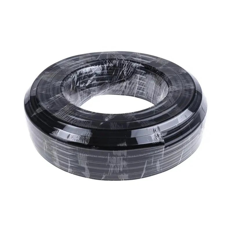 RS PRO Compressed Air Pipe Black Polyurethane 10 mm Diameter 30 m Length 8 bar Pressure 774-7052