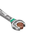 Wera Combination Ratchet Spanner Nickel Chrome Plated, 159mm Overall Length, 0.39 in Size 05073270001