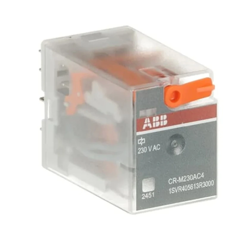 ABB Power Relay 230V AC Coil, 6A Switching Current, SPDT CRM Series 1SVR405613R3000 CR-M230AC4