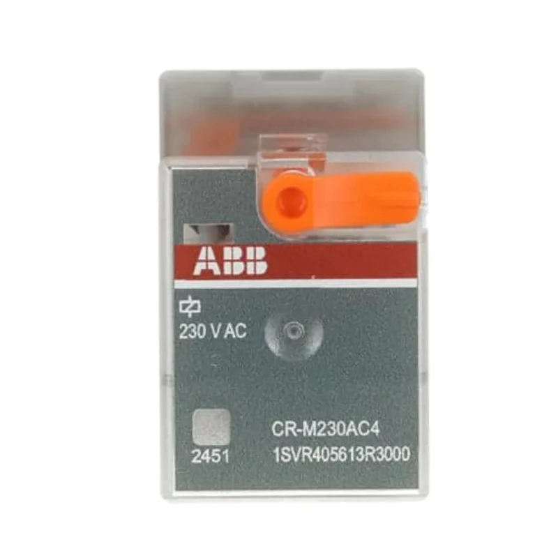 ABB Power Relay 230V AC Coil, 6A Switching Current, SPDT CRM Series 1SVR405613R3000 CR-M230AC4