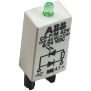 ABB Pluggable Function Module for Use with CR-P and CR-M Series Sockets 1SVR405654R1000 CR-P/M 62V