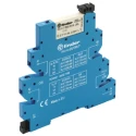 Finder 39 Series Interface Relay, DIN Rail Mount, 110V AC/DC Coil, SPST Contact, 6A Switching Current 39.21.0.125.0060