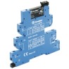 Finder Electromechanical Interface Relay DIN Rail Mount 110V Coil SPST Contact 6A Switching Current 39.40.0.125.9024