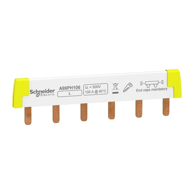 Schneider Electric Acti9 1 Phase Busbar, 415 V AC, 100A Current Rating, 18 mm Pitch 