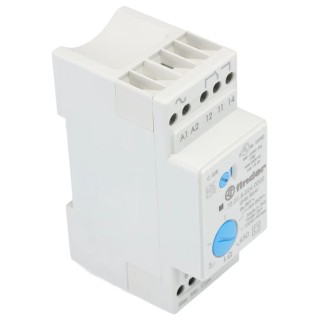 Finder Monitoring Relay, 1 Phase, SPDT Contact, DIN Rail Mount, 24V AC/DC, 16A, RoHS Certified 72.01.8.024.0002