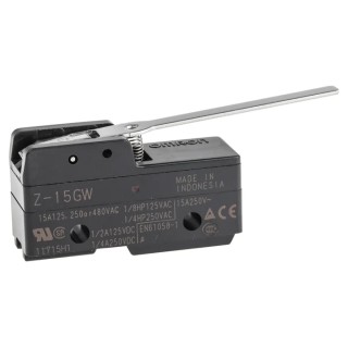 Omron Z Series Lever Limit Switch SPDT Thermosetting Resin Housing 500V 15A IP00